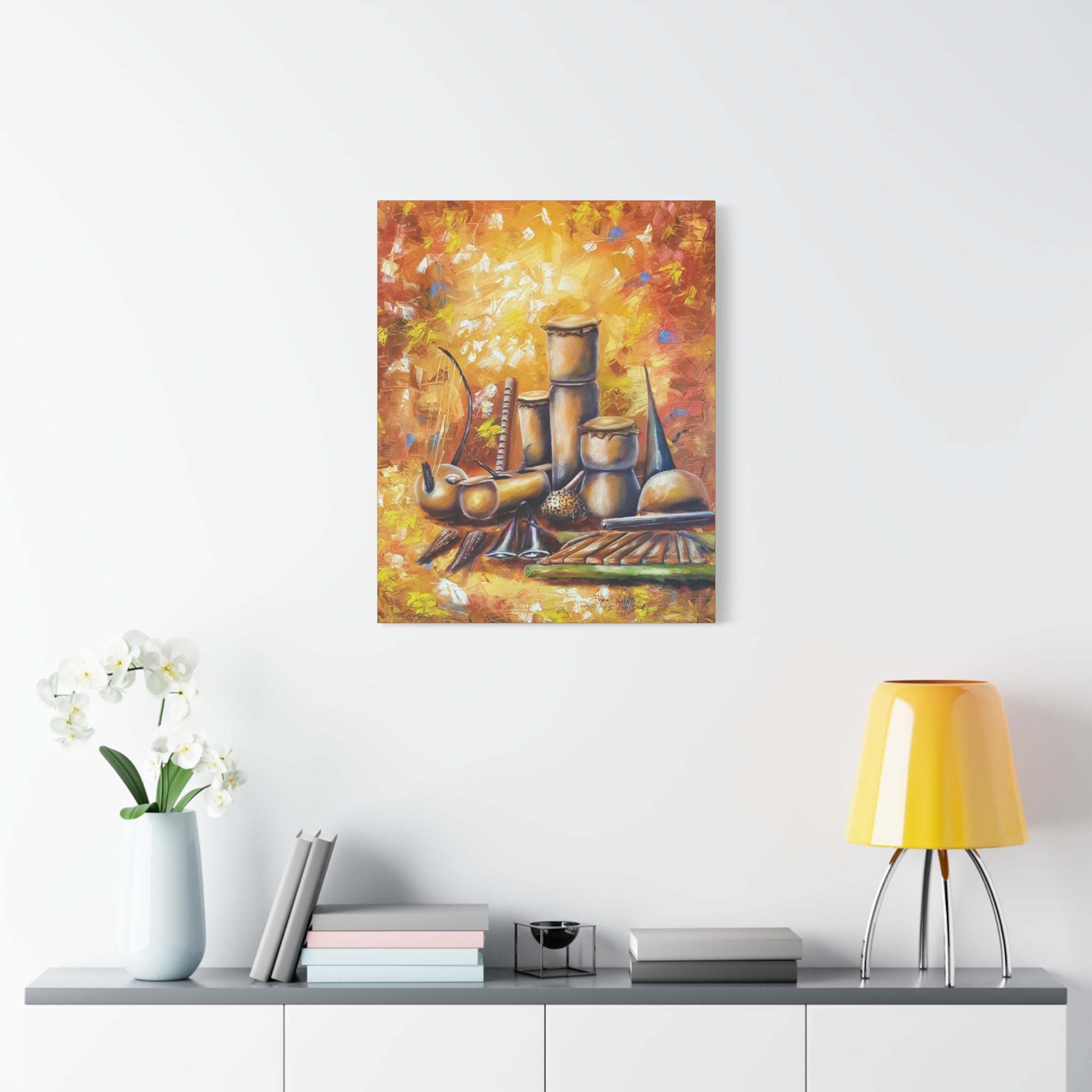 autumn still life matte canvas print — warm harvest kitchen wall art autumn still life matte canvas print — warm harvest kitchen wall art